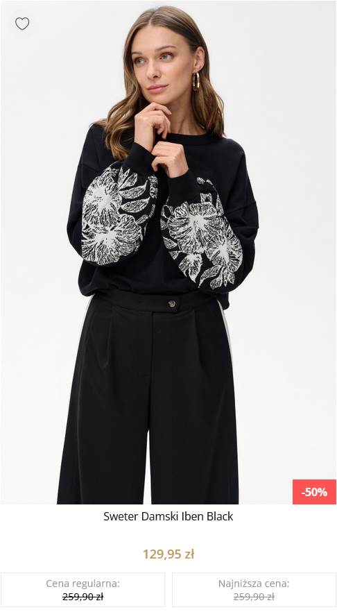 Sweter Damski Iben Black