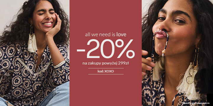 All we need is love -20%