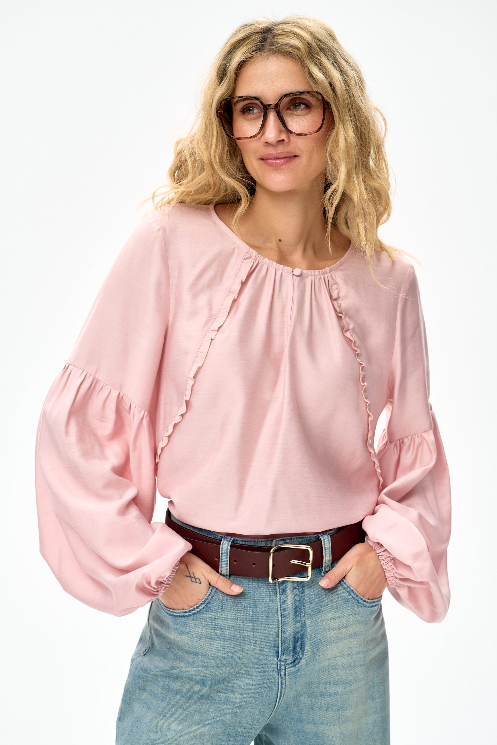 Bluzka Damska Ata Powder Pink