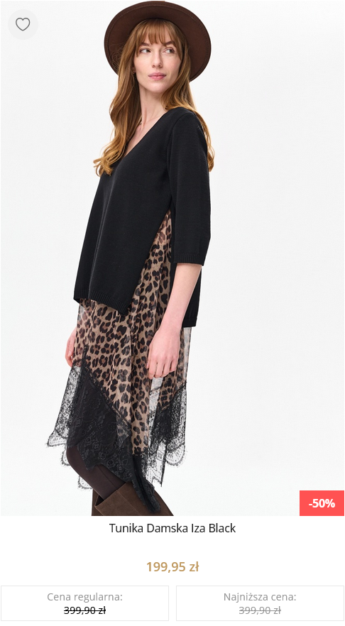 Tunika Damska Iza Black