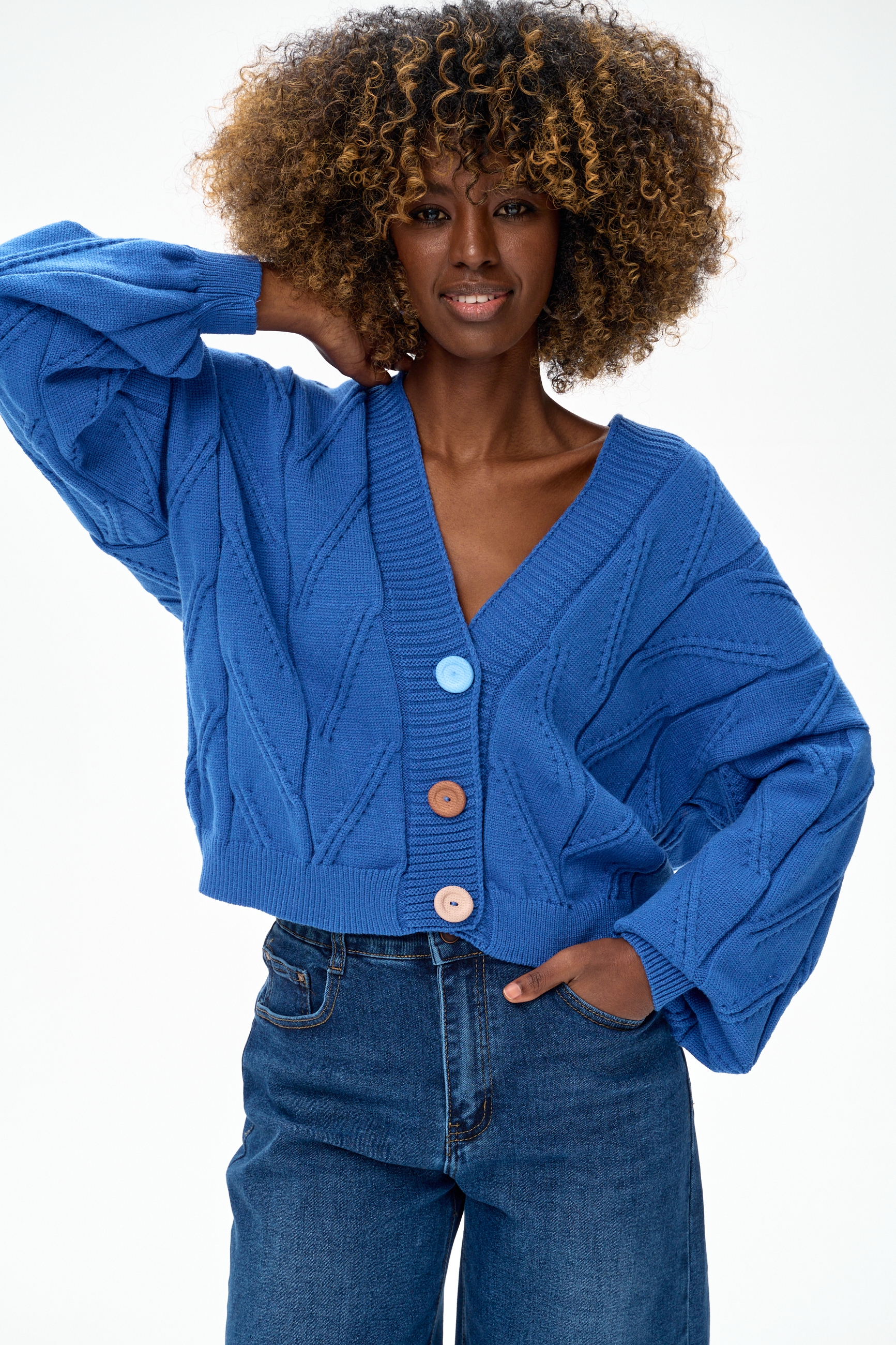 Kardigan Damski Bosin Denim