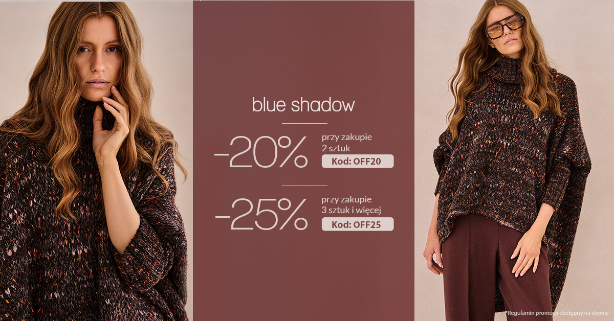 Offerujemy -20% przy zakupie 2 sztuk lub 25% przy zakupie 3 sztuk i więcej