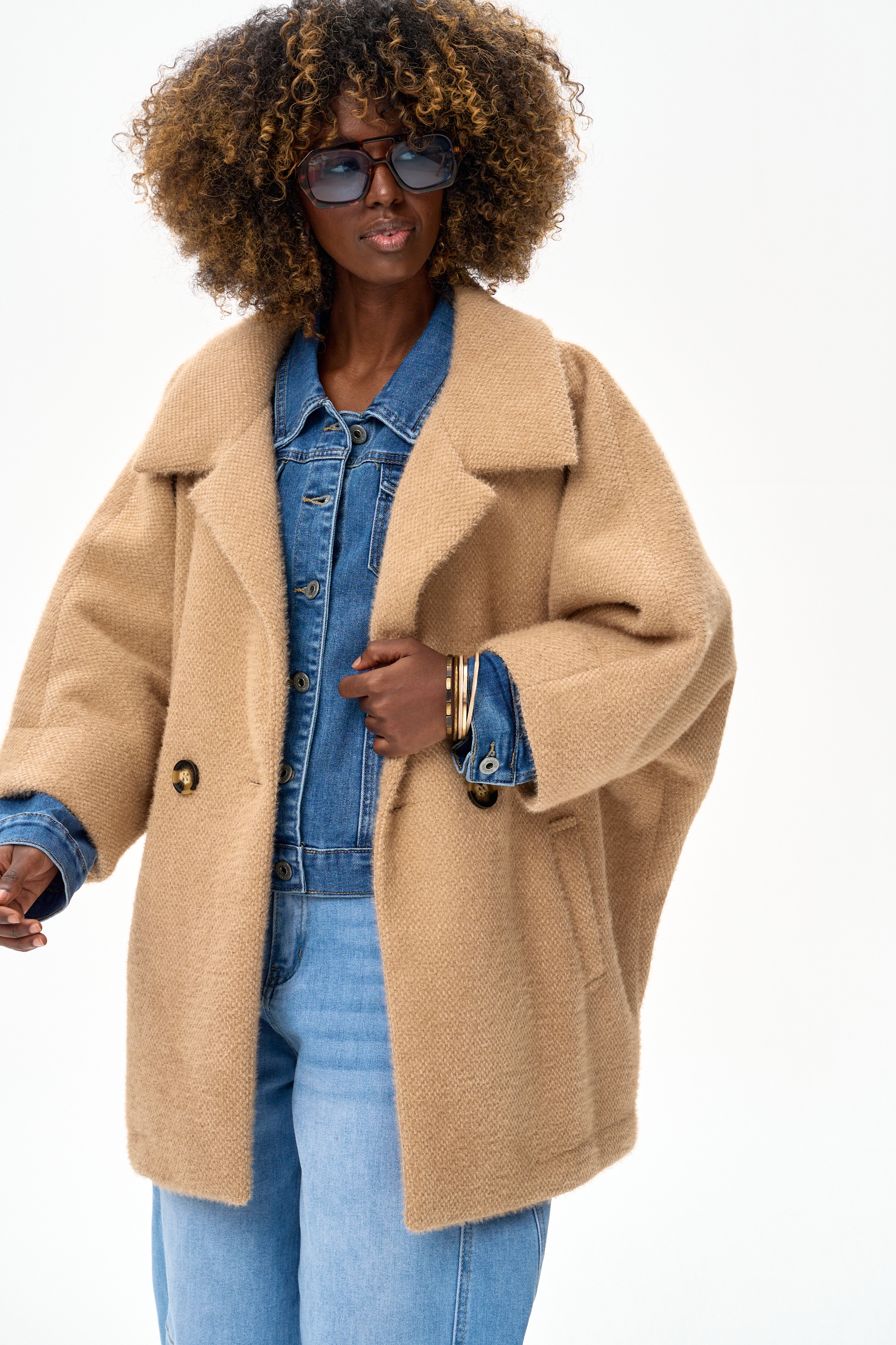 Płaszcz Damski Cristina Caramel