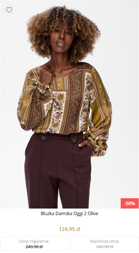 Bluzka Damska Oggi 2 Olive