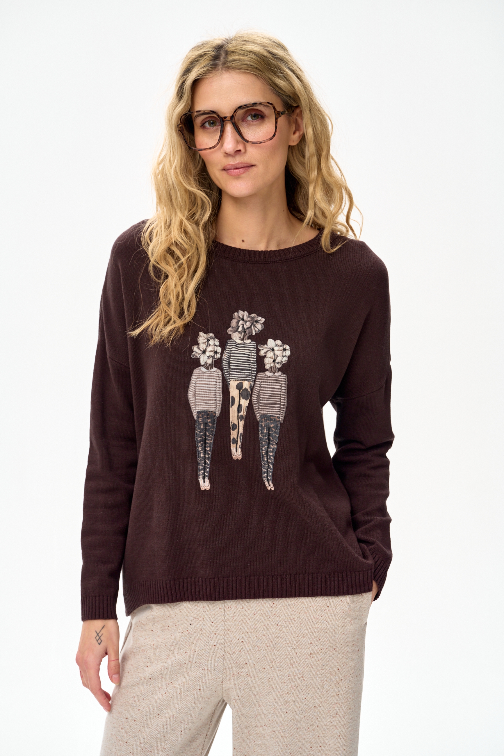 Sweter Damski Pax Chocolate