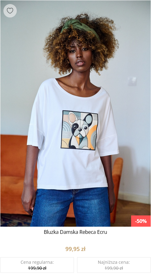 Bluzka Damska Rebeca Ecru