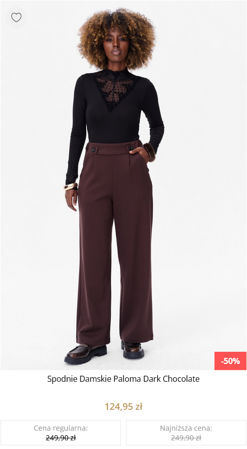 Spodnie Damskie Paloma Dark Chocolate