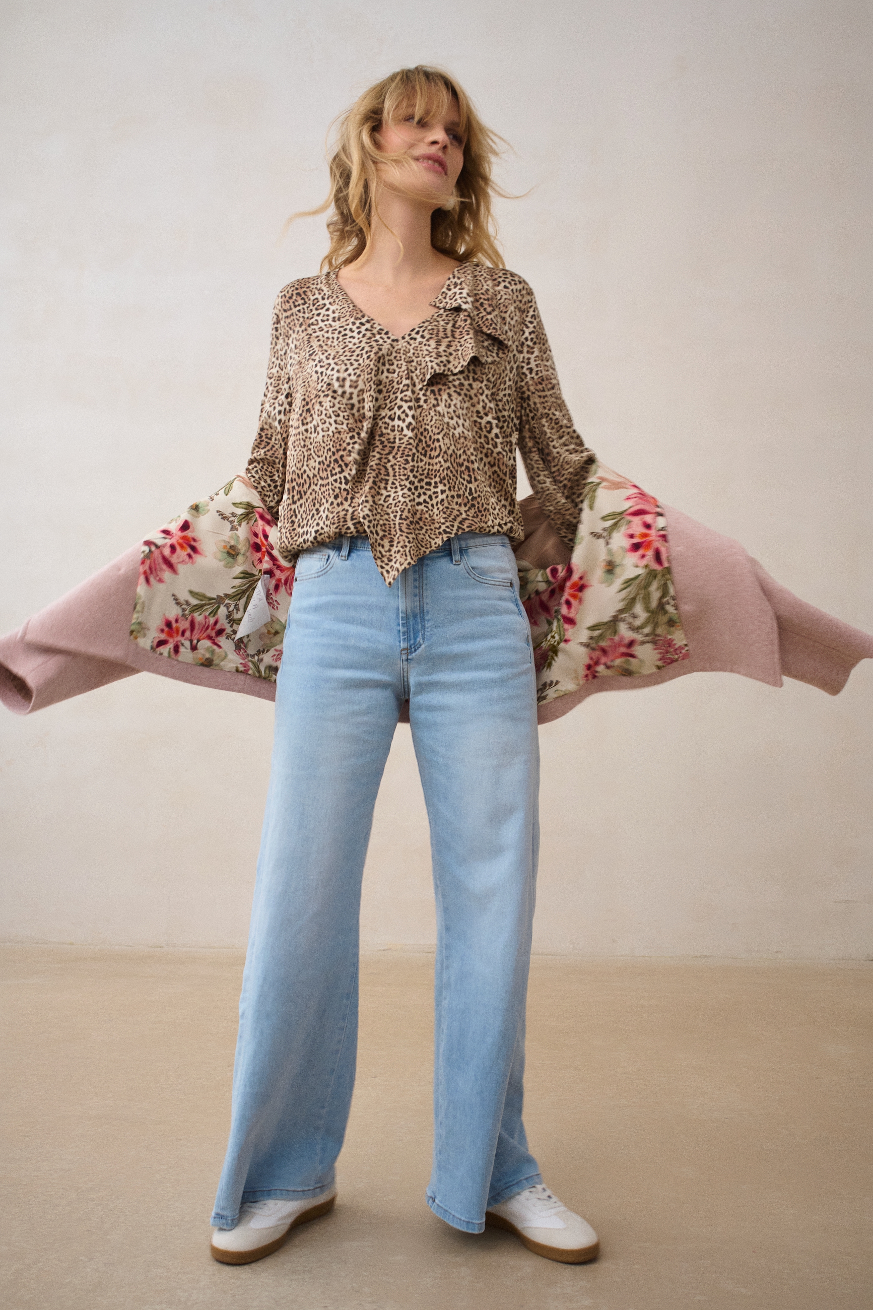 Jeansy Damskie 3D 9211 BS Light Jeans