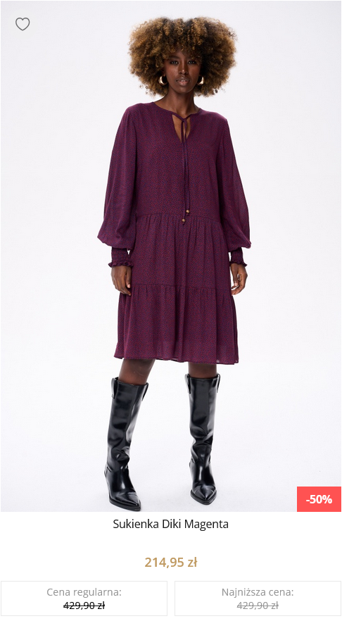 Sukienka Diki Magenta