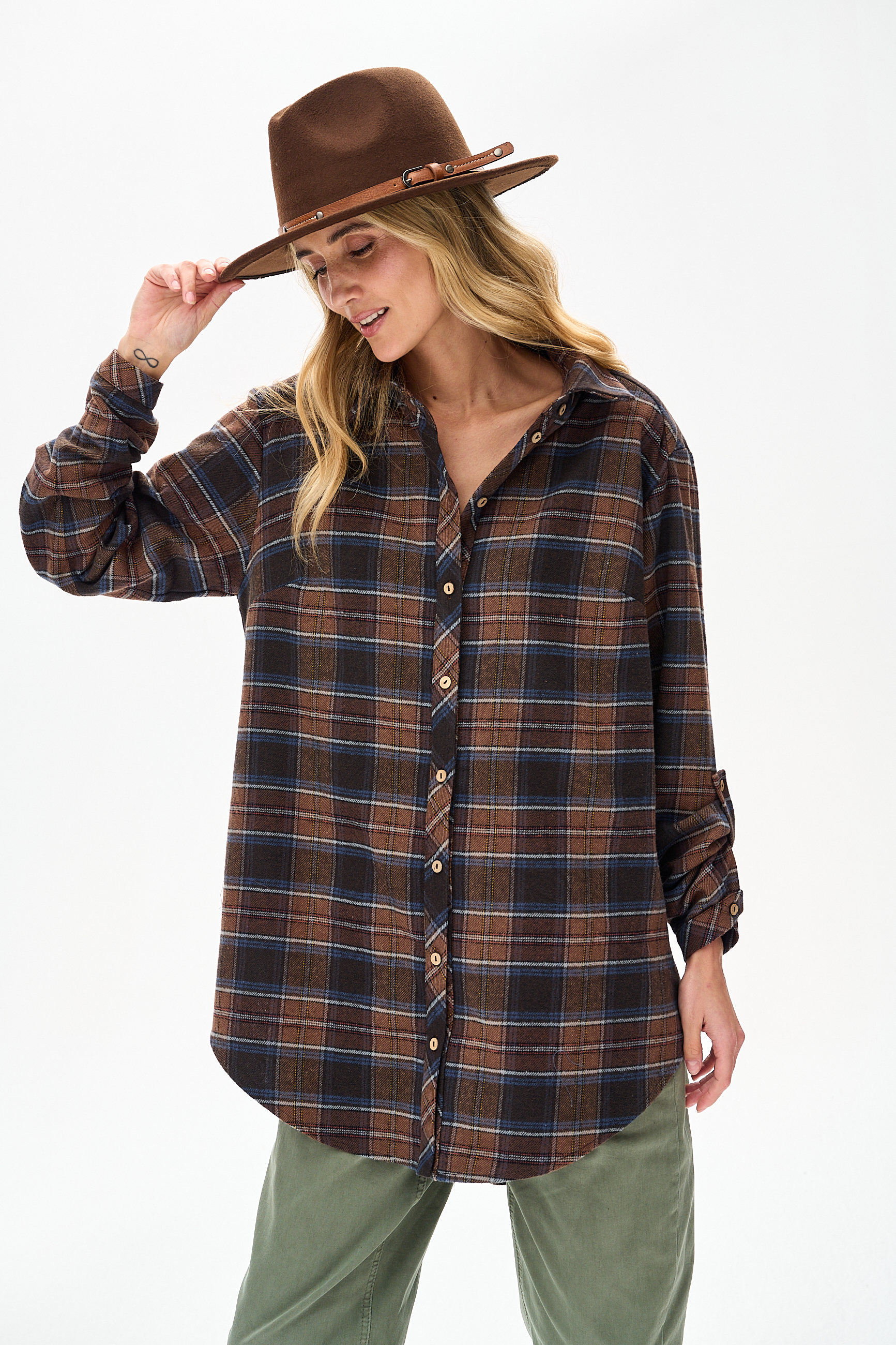 Koszula Damska Obima Cappuccino