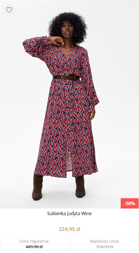 Sukienka Judyta Wine