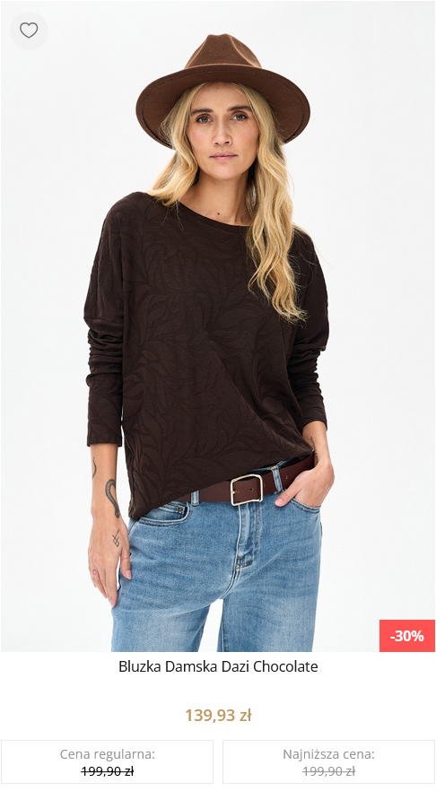 Bluzka Damska Dazi Chocolate