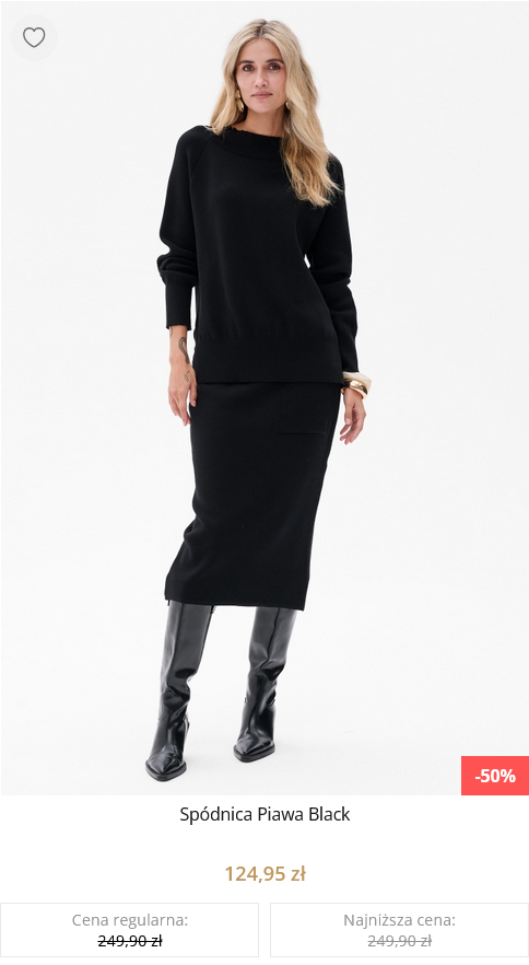 Spódnica Piawa Black