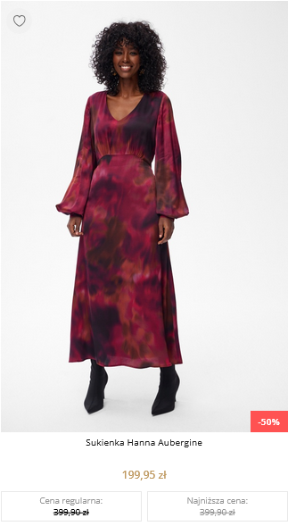 Sukienka Hanna Aubergine