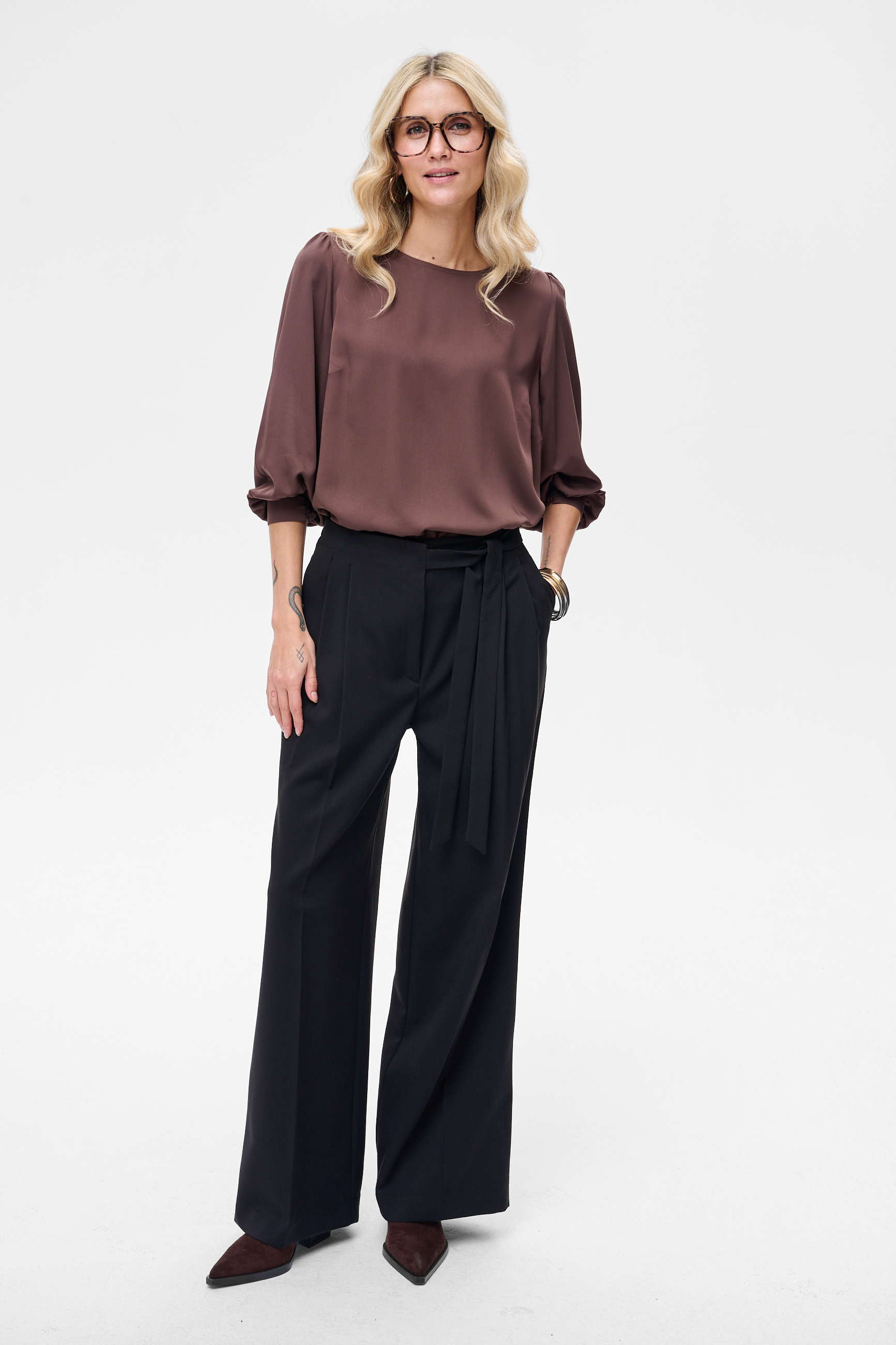 Spodnie Damskie Roza Black